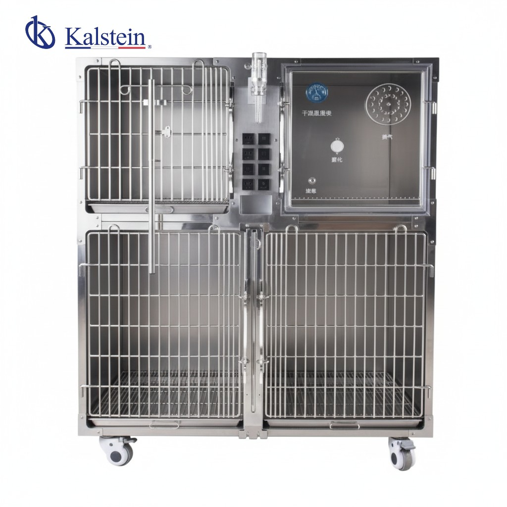 Stainless steel hospital oxygen cage YR06609